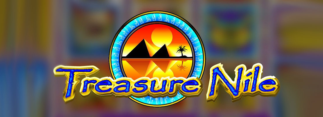 treasure nile slot game banner