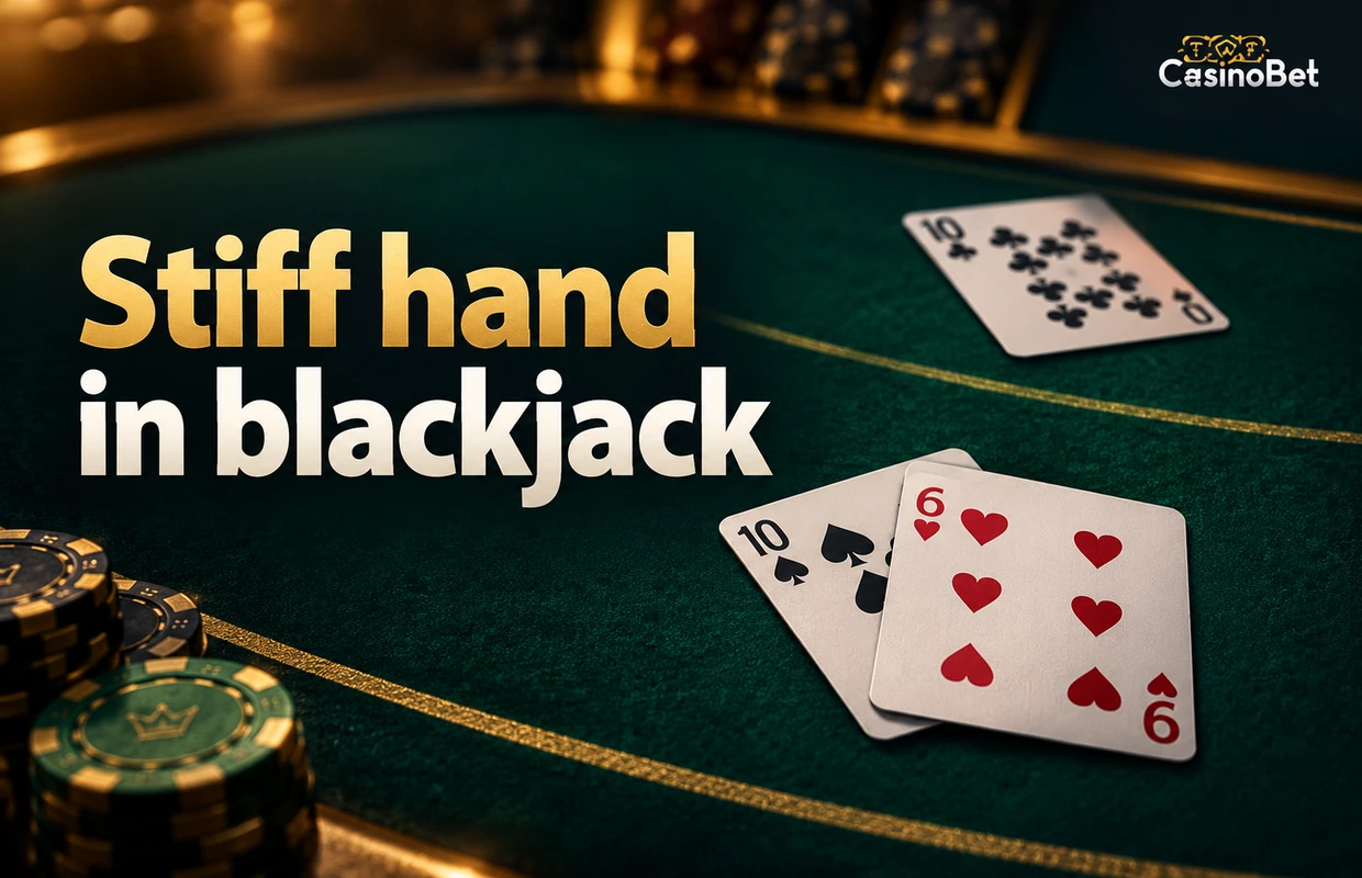 Stiff hand in blackjack